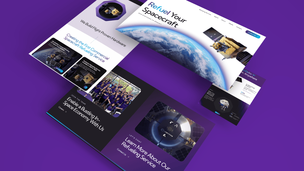 Isometric Web Pages Mockup