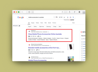 MobileCiti - Rankings for Mobile Accessories Keywords in Australia 21 Safari Yosemite freebie 11