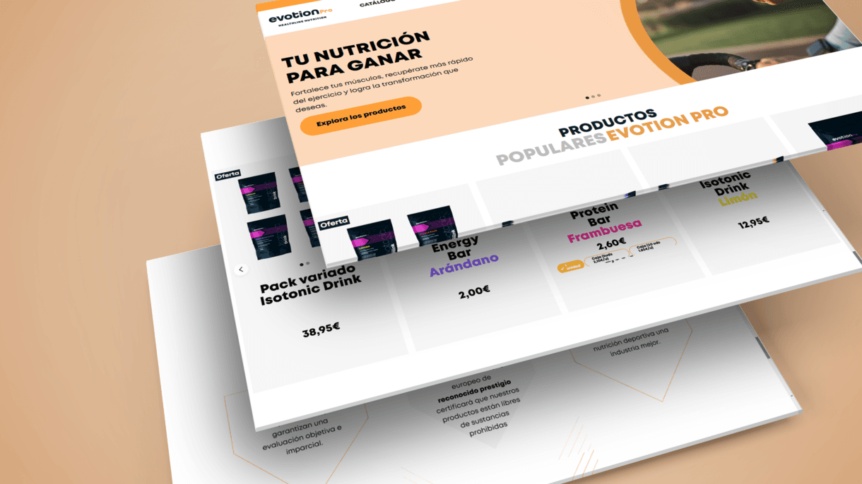 Web Screens Perspective PSD Mockup